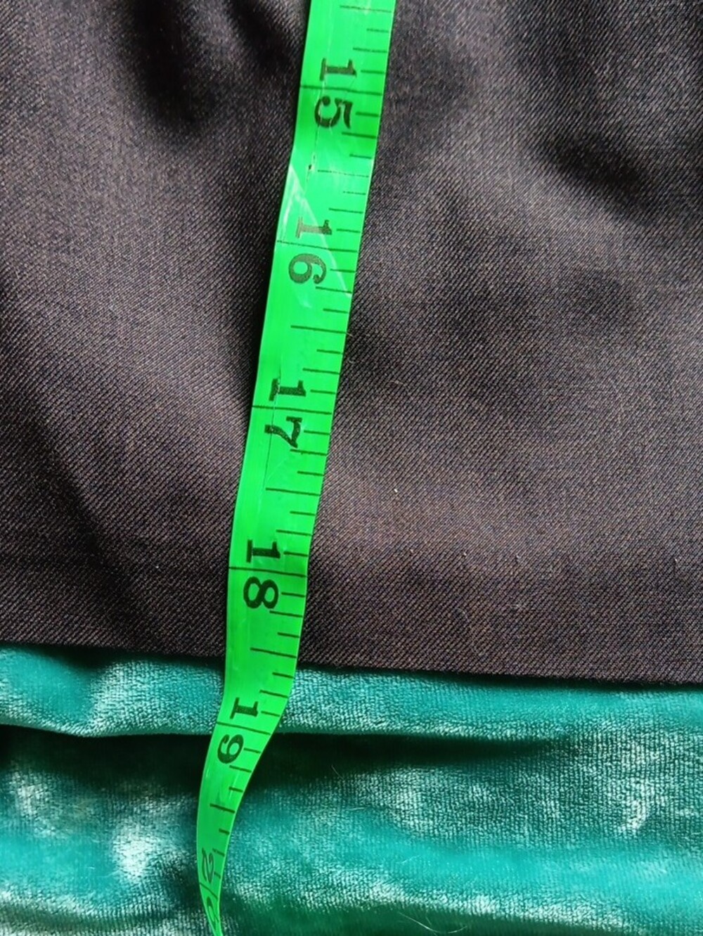 Classic Pleated Pencil Skirt in Dark Gray - Picture 9 of 9